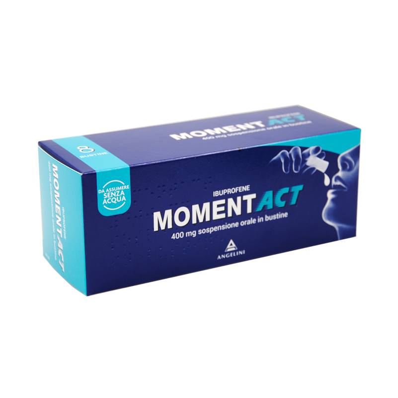 MOMENTACT*OS SOSP 8BUST 400MG - FARMACIA33