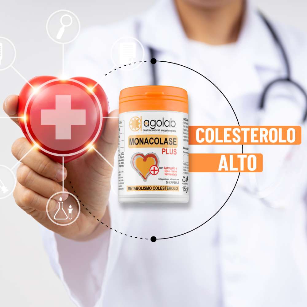 MONACOLASE PLUS 50 CAPSULE - COLESTEROLO - FARMACIA33