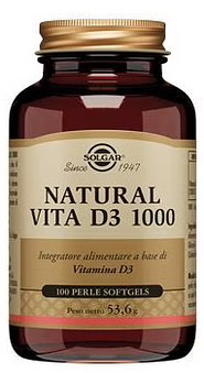 NATURAL VITA D3 1000 100 PERLE SOFTGEL - FARMACIA33