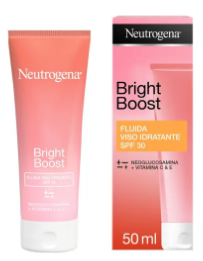 NEUTROGENA BRIGHT BOOST FLUIDO VISO IDRATANTE SPF30 50 ML - FARMACIA33