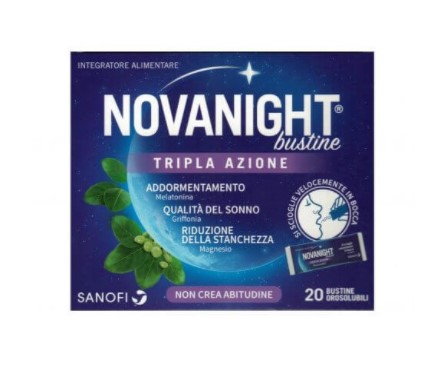 NOVANIGHT 20 BUSTINE TRIPLA AZIONE - FARMACIA33