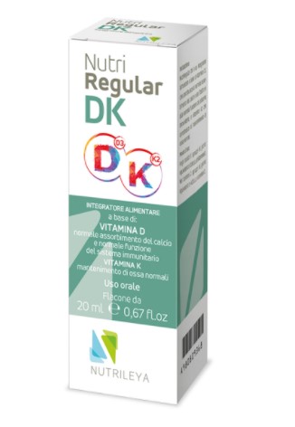 NUTRIREGULAR DK 20 ML - VITAMINA D E K2 SPRAY - FARMACIA33