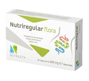 NUTRIREGULAR FLORA 20 CAPSULE - PROBIOTICO  - FARMACIA33