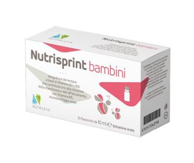 NUTRISPRINT BAMBINI 10 FLACONCINI 10 ML - STANCHEZZA - FARMACIA33