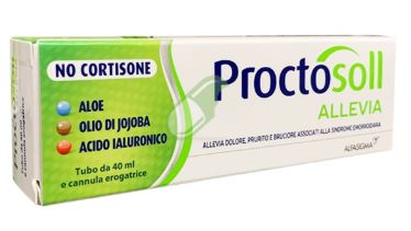 PROCTOSOLL ALLEVIA GEL 40 ML - FARMACIA33