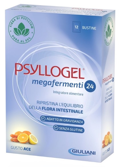PSYLLOGEL MEGAFERMENTI 24 ACE 12 BUSTE 3 G - FARMACIA33