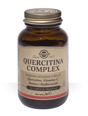 QUERCITINA COMPLEX 50 CAPSULE VEGETALI scad. fine Agosto 2025 - FARMACIA33