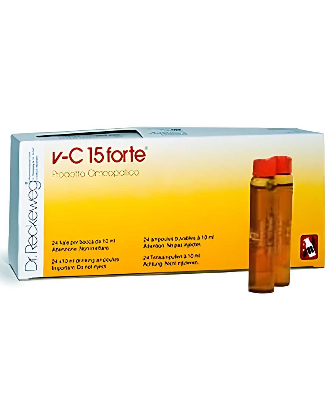 Confezione di Reckeweg VC 15 Forte - 24 Fiale Orosolubili su Farmacia33