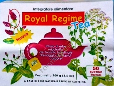 ROYAL REGIME TEA 50 BUSTINE 100 G - FARMACIA33