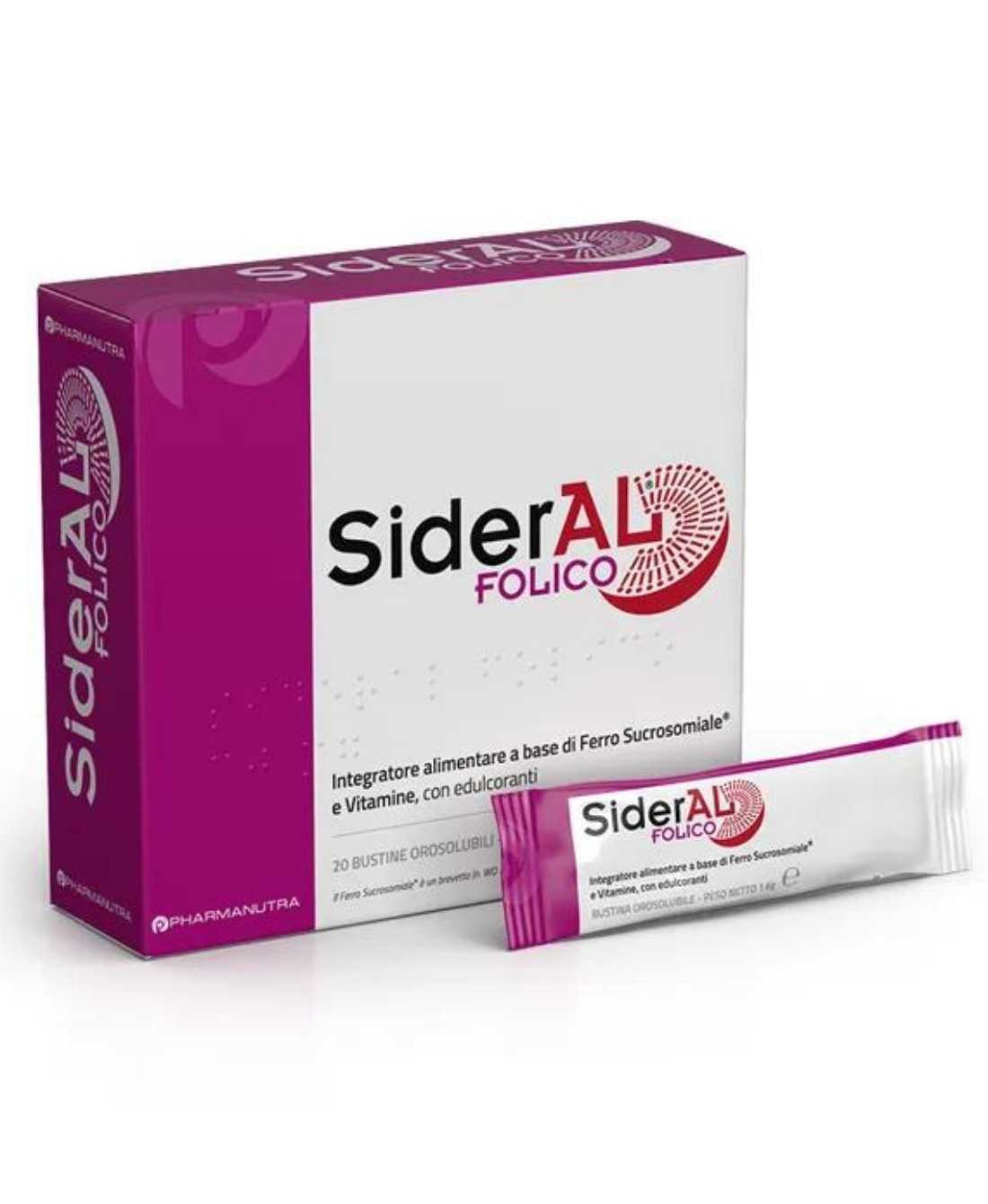 Sideral Folico 30 mg - Sostegno durante la gravidanza su Farmacia33