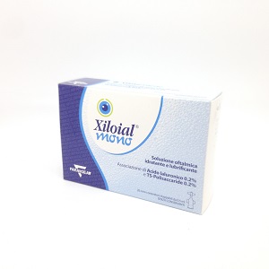 SOLUZIONE OFTALMICA IDRATANTE LUBRIFICANTE XILOIAL 20 MONODOSE DA 0,5ML - FARMACIA33