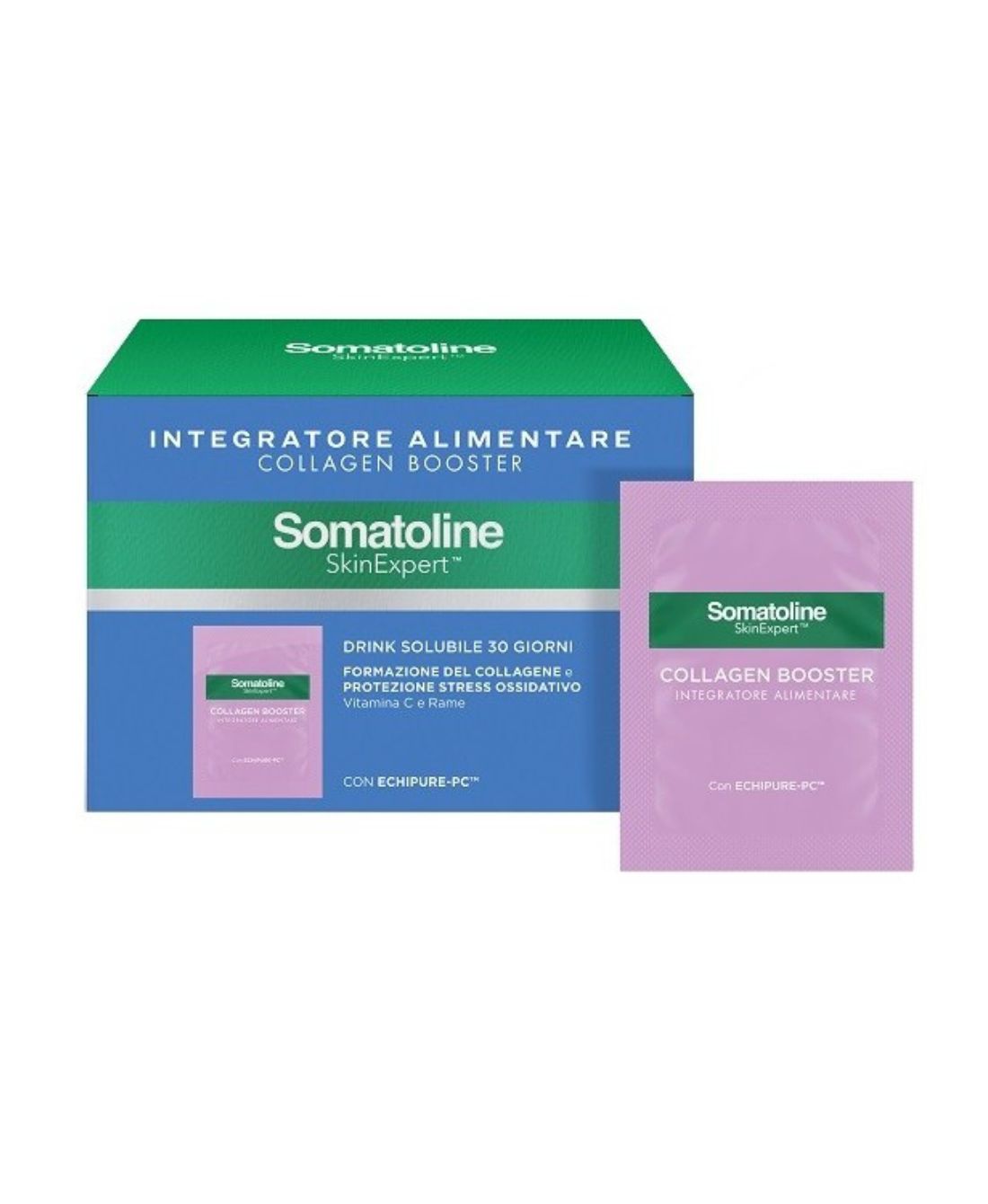 SOMATOLINE SKIN EXPERT COLLAGEN BOOST 30 BUSTINE - FARMACIA33