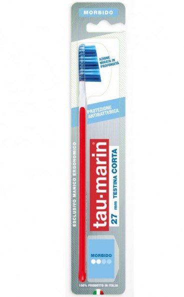 TAUMARIN SPAZZOLINO PROFESSIONAL 27 MORBIDO CON ANTIBATTERICO - FARMACIA33