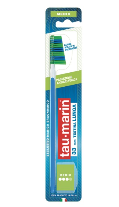 TAUMARIN SPAZZOLINO SCALARE 33 MEDIO CON ANTIBATTERICO - FARMACIA33