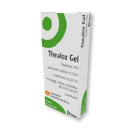 THEALOZ GEL OFTALMICO 30 CONTENITORI MONODOSE 0,4 G - FARMACIA33