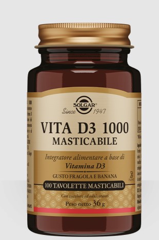 VITA D3 1000 100 TAVOLETTE MASTICABILI - FARMACIA33