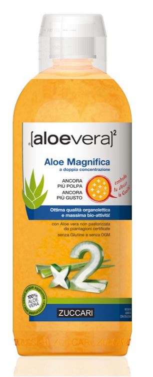 ZUCCARI ALOEVERA2 ALOE MAGNIFICA CON EDULCORANTE 1 LITRO - FARMACIA33
