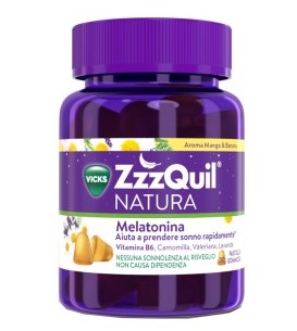 VICKS ZZZQUIL NATURA MANGO & BANANA 30 PASTIGLIE GOMMOSE - FARMACIA33