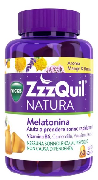 ZZZQUIL NATURA MANGO & BANANA 60 PASTIGLIE GOMMOSE - FARMACIA33