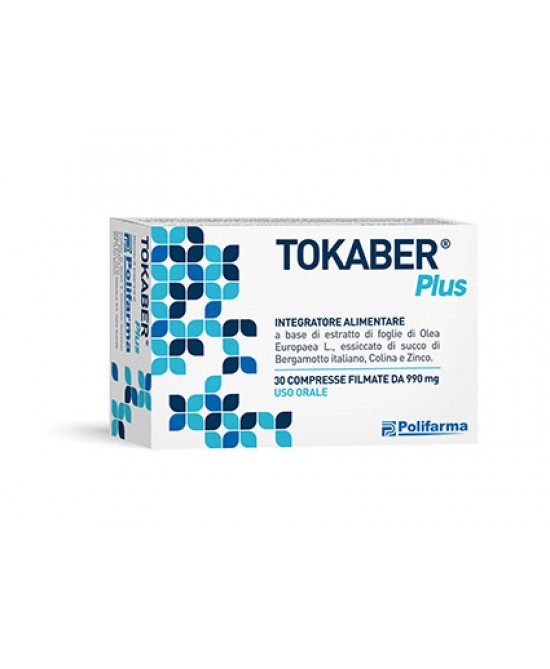 TOKABER PLUS 990MG 30 COMPRESSE - FARMACIA33