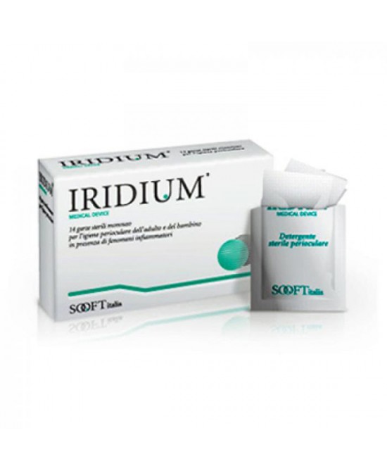 IRIDIUM GARZA OCULARE MEDICATA IN TESSUTO NON TESSUTO 20 PEZZI - FARMACIA33