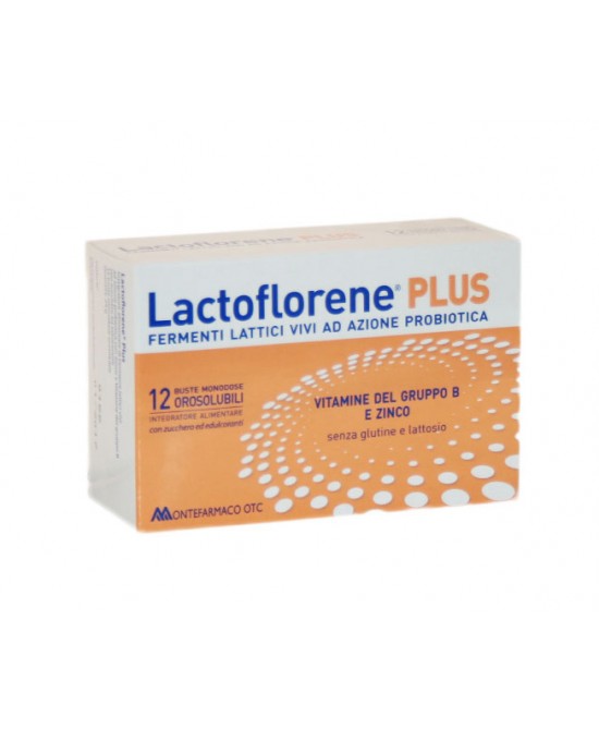 LACTOFLORENE PLUS 12 BUSTINE MONODOSE - FARMACIA33
