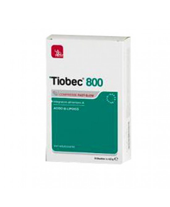 TIOBEC 800 20 COMPRESSE FAST-SLOW 36 G - FARMACIA33