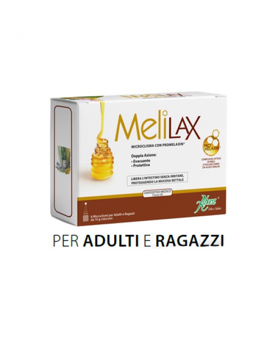 MELILAX ADULTI MICROCLISMI 6 PEZZI 10 G - FARMACIA33