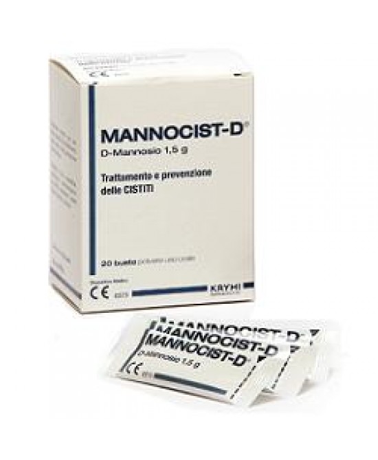 MANNOCIST D 20 BUSTE 1,5 G - FARMACIA33