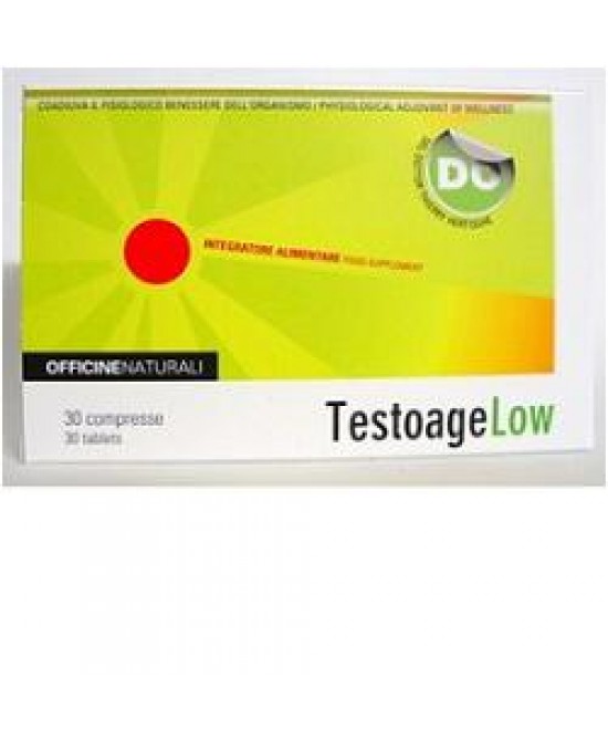 TESTOAGE LOW 30 CPR 850 MACERATO GLICERICO - FARMACIA33