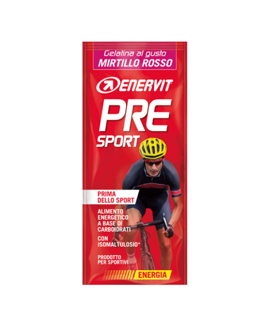 PRESPORT GUSTO MIRTILLO ROSSO 1 BUSTINA IN GELATINA 45 G scad. 16/05/2025 - FARMACIA33