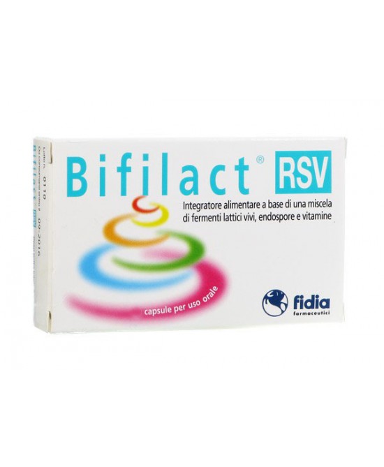 Fidia Bifilact Rsv Integratore Alimentare 30 Capsule - FARMACIA33