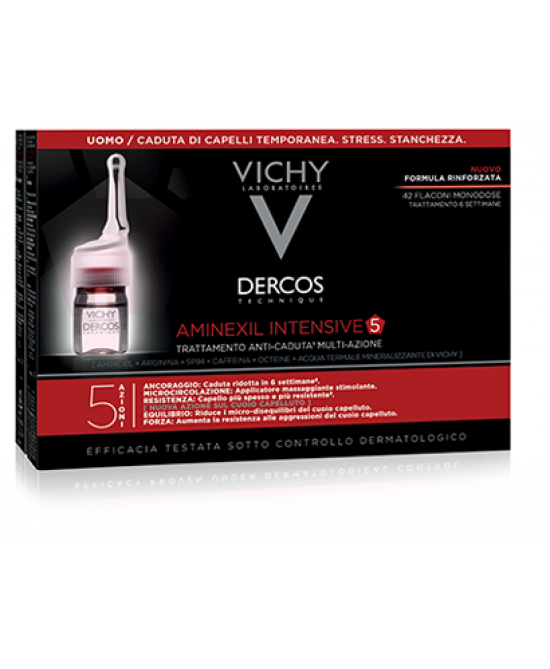 DERCOS AMINEXIL FIALE 42 UOMO 6 ML - FARMACIA33