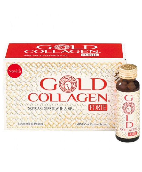 GOLD COLLAGEN FORTE 10 FLACONI - FARMACIA33