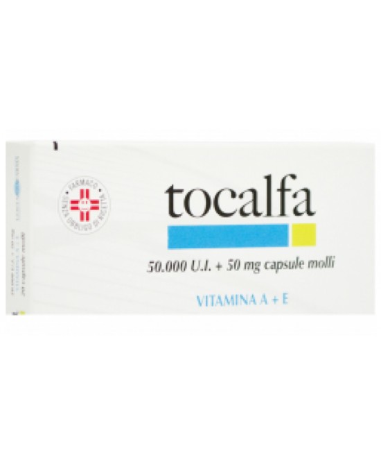 TOCALFA*20CPS MOLLI 50000UI+50 - FARMACIA33