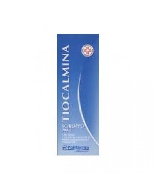 TIOCALMINA*SCIR 200G - FARMACIA33