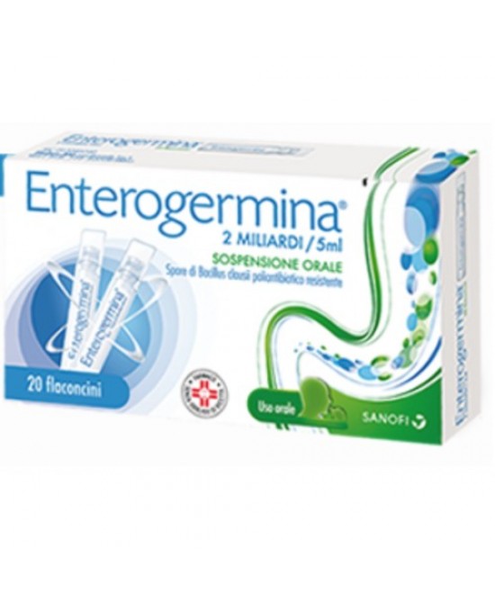 ENTEROGERMINA*OS 20FL 2MLD/5ML - FARMACIA33