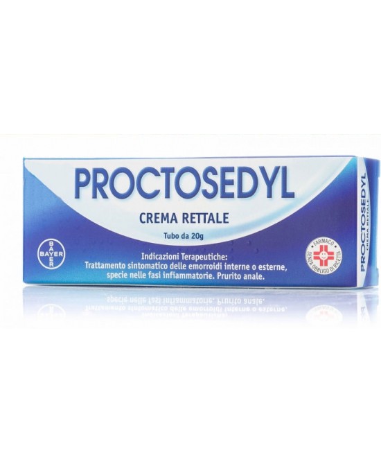 PROCTOSEDYL*CREMA RETT 20G - FARMACIA33