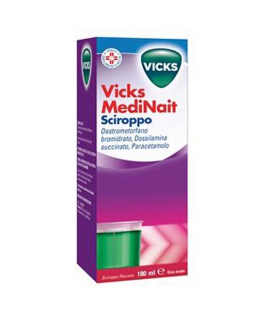 VICKS MEDINAIT*SCIR 180ML - FARMACIA33
