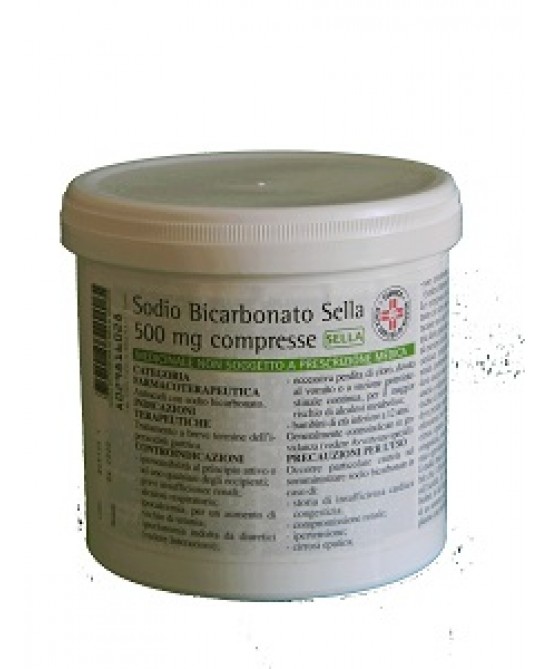 SODIO BICARB*1000CPR 500MG - FARMACIA33