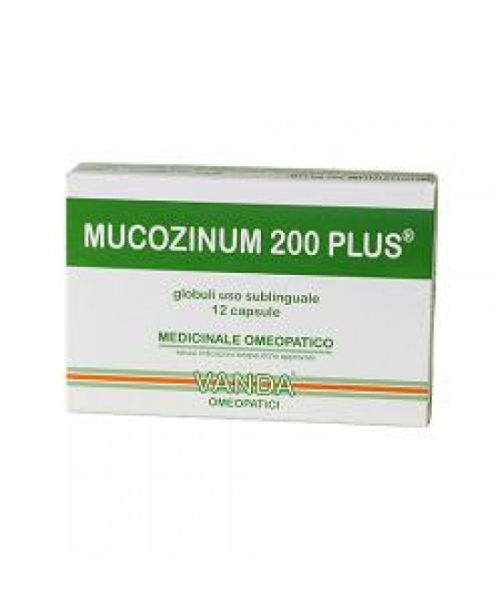 VANDA MUCOZINUM 200 PLUS 12 CAPSULE - FARMACIA33