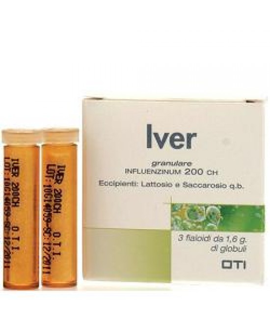 IVER 200CH 3 FIALE GLOBULARI 1,6G - FARMACIA33