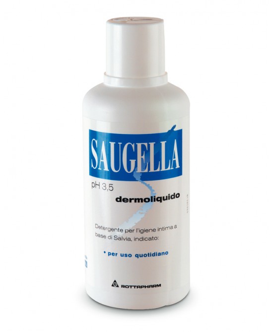 SAUGELLA DERMOLIQUIDO PH 3,5 DETERGENTE INTIMO BENESSERE QUOTIDIANO 500 ML - FARMACIA33