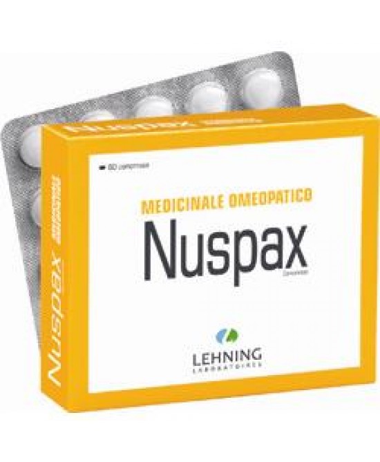 LEHNING NUSPAX 60 COMPRESSE - FARMACIA33