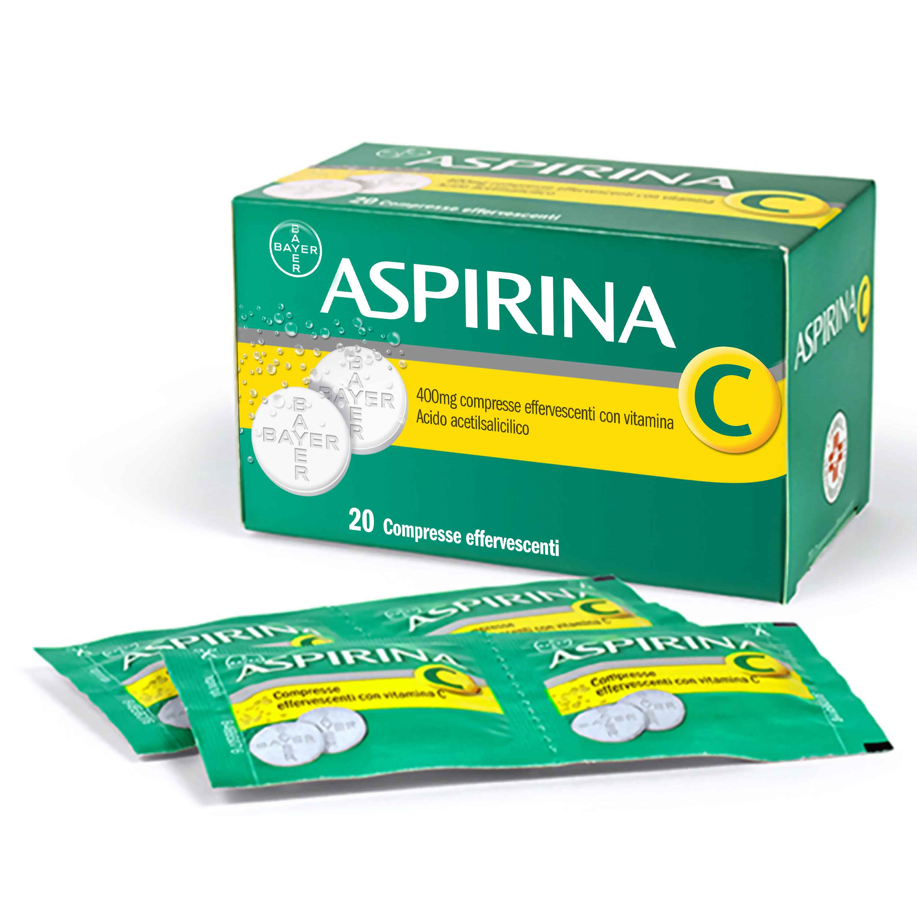 ASPIRINA C*20CPR EFF 400+240MG - FARMACIA33