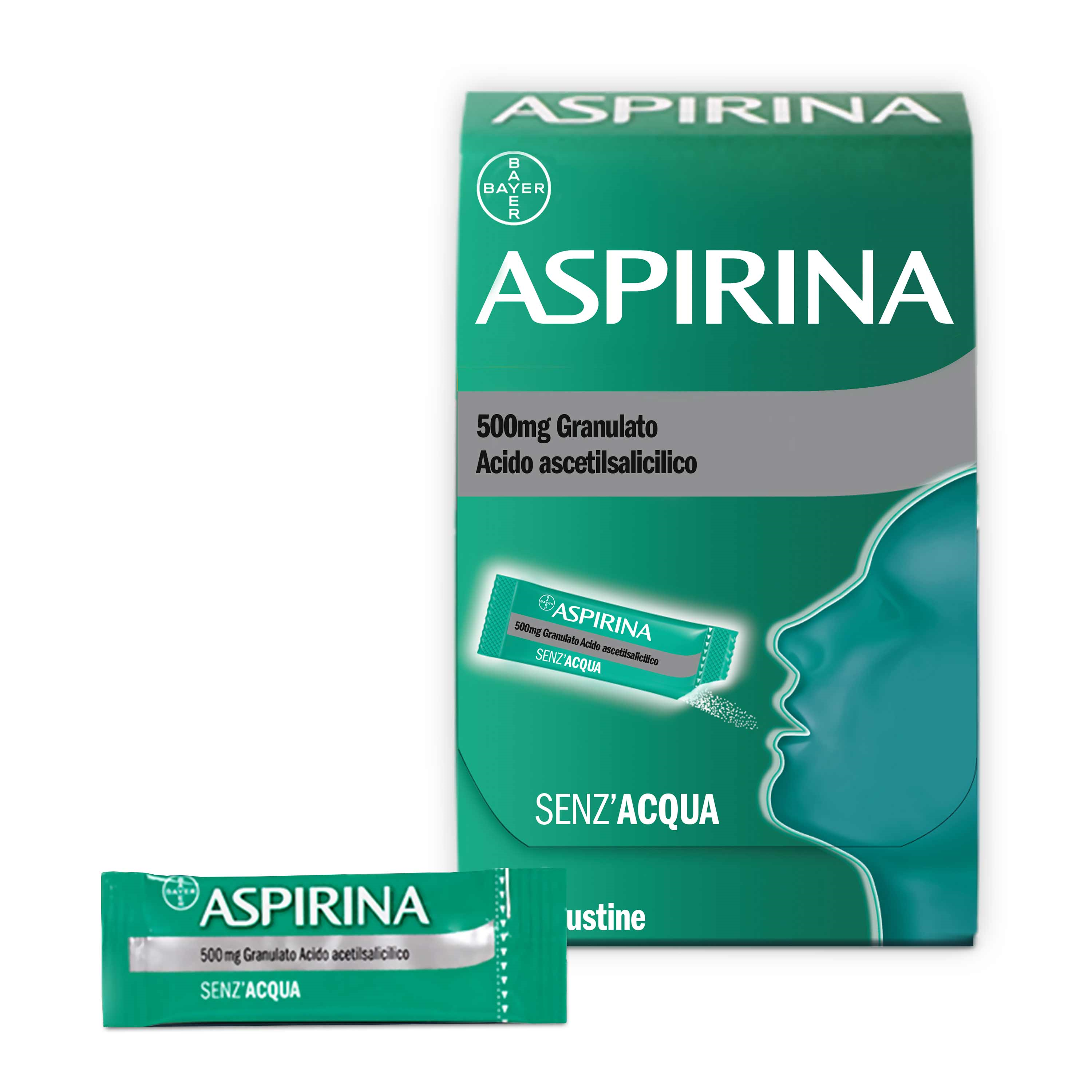 ASPIRINA*OS GRAT 10BUST 500MG - FARMACIA33
