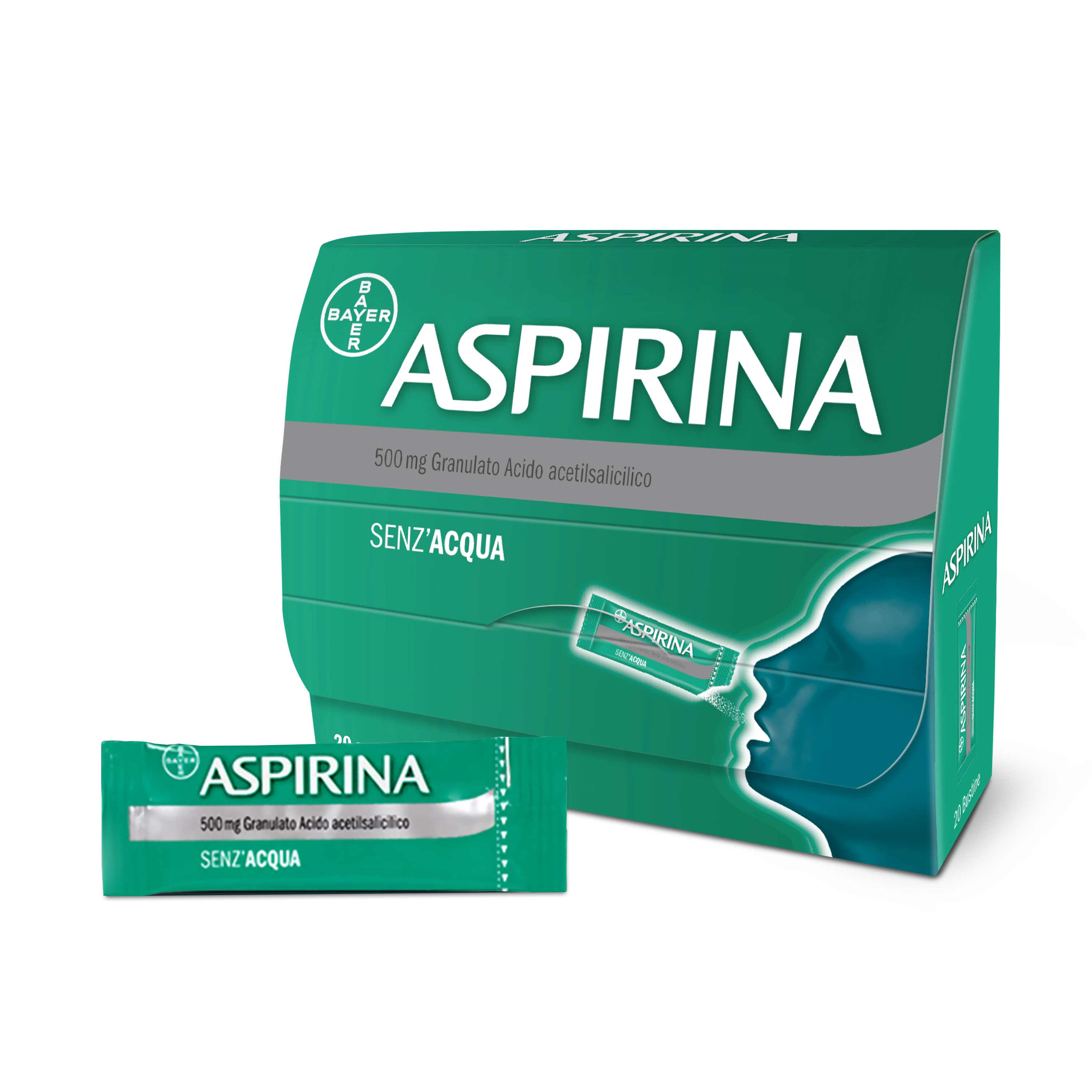 ASPIRINA*OS GRAT 20BUST 500MG - FARMACIA33