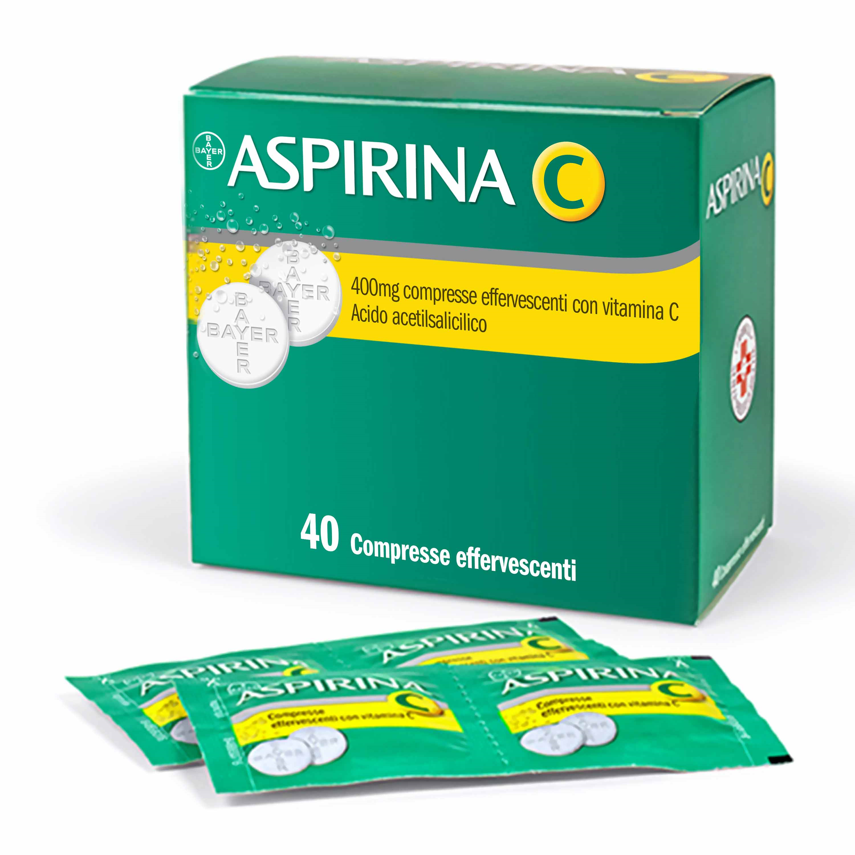 ASPIRINA C*40CPR EFF 400+240MG - FARMACIA33