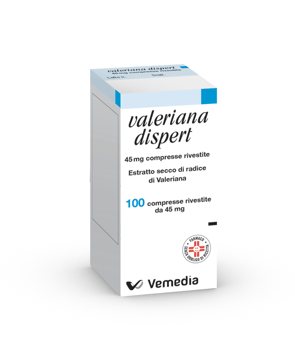 VALERIANA DISPERT*100CPR 45MG - FARMACIA33