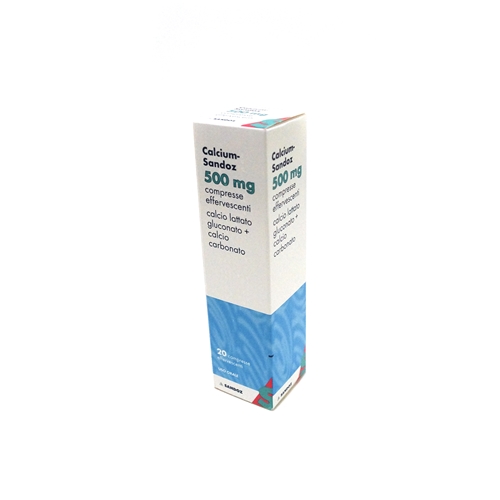 CALCIUM SANDOZ*20CPR EFF 500MG - FARMACIA33